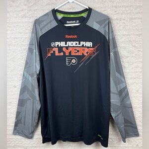 Philadelphia Flyers Long Sleeve Reebok Center Ice